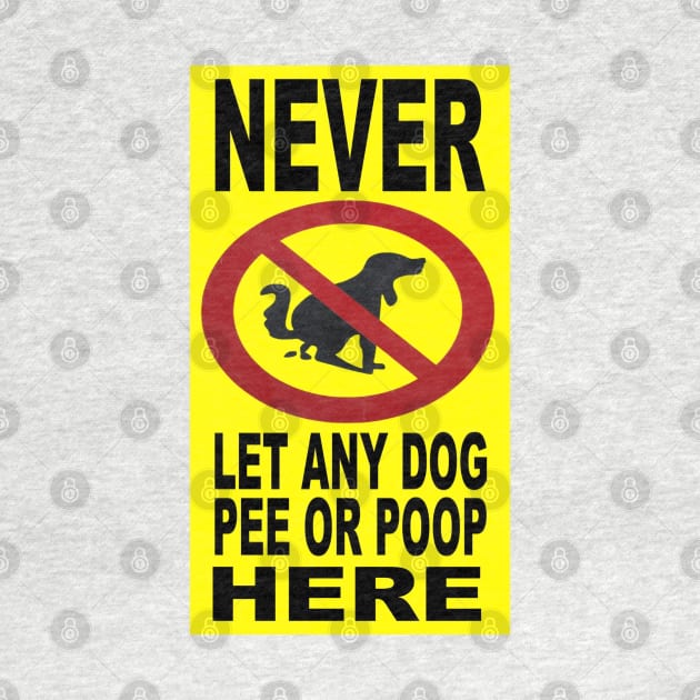 No More Dog Poop by VIVJODI